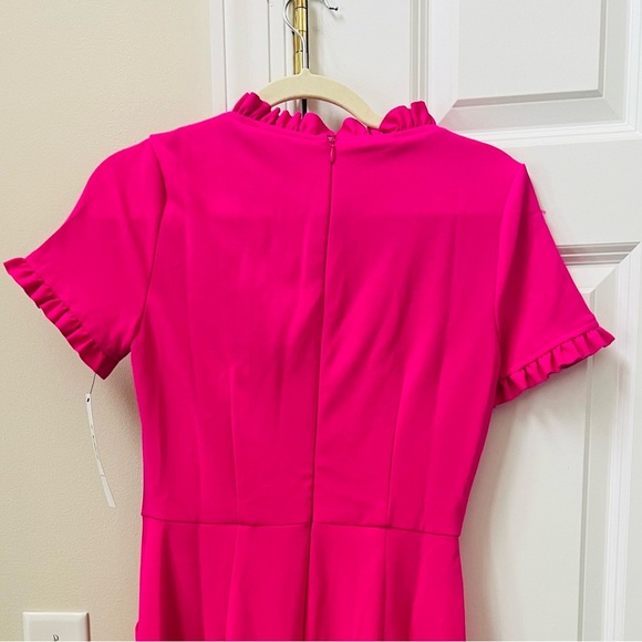 Nwt stunning fuscia Maggy London dress size 2 - Picture 7 of 7
